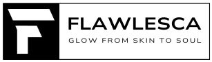 Flawlesca black logo for bold, minimal, and professional brand representation